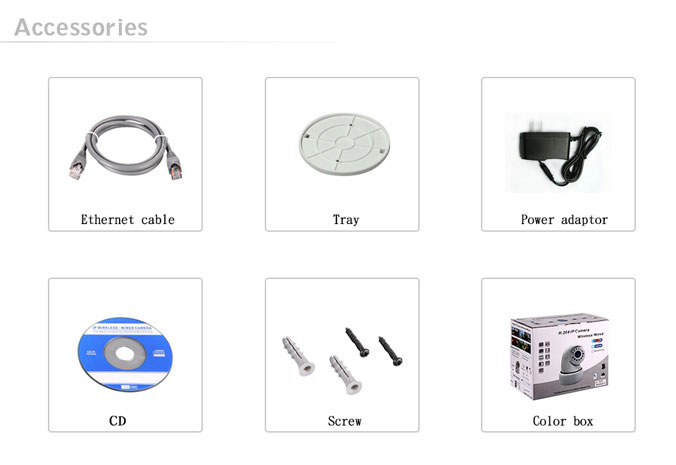 VE-IP319PTW accessories